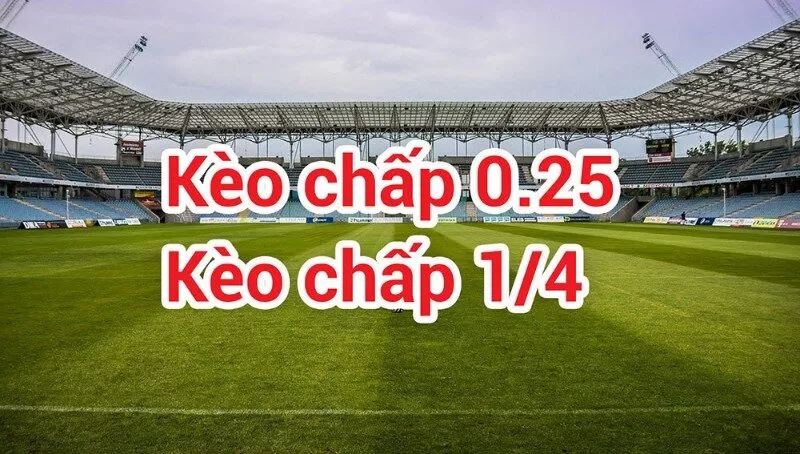Ví dụ minh họa về kèo tài xỉu 0.25 Ví dụ minh họa về kèo tài xỉu 0.25